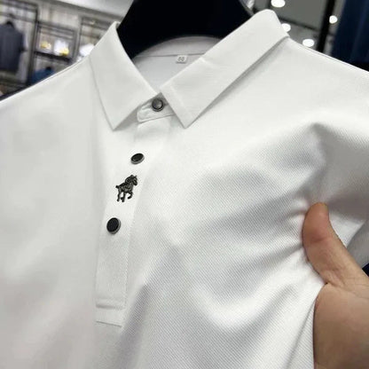 Veneto Classic: Wrinkle-Free Muscle Fit Polo