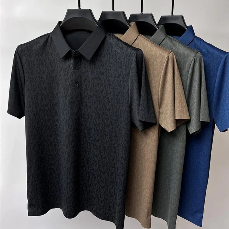 Distinto: Subtle Pattern Polo