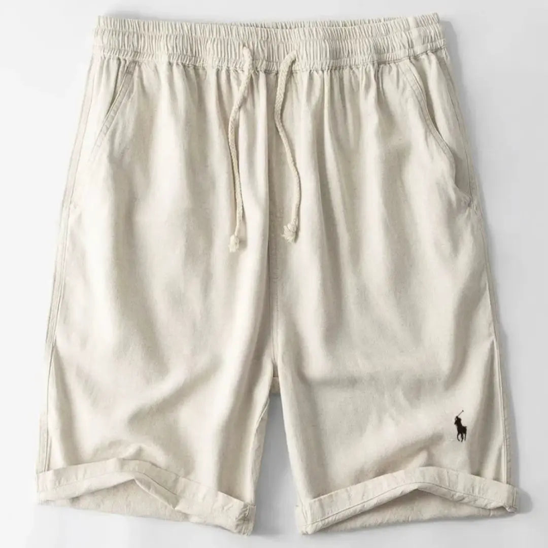 Men's Striped Shirt & Shorts Set