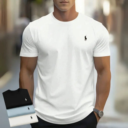 Men's Crew-Neck T-Shirts — 3 Pack