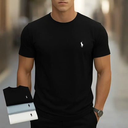 Men's Crew-Neck T-Shirts — 3 Pack