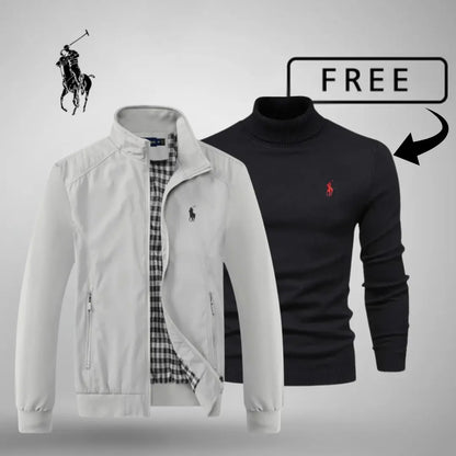 Men's Zip Jacket & Layering Top Set