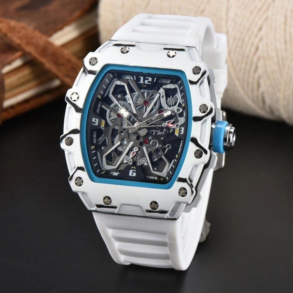 Richard Mille RM 055 Carbon Fiber 42mm – White