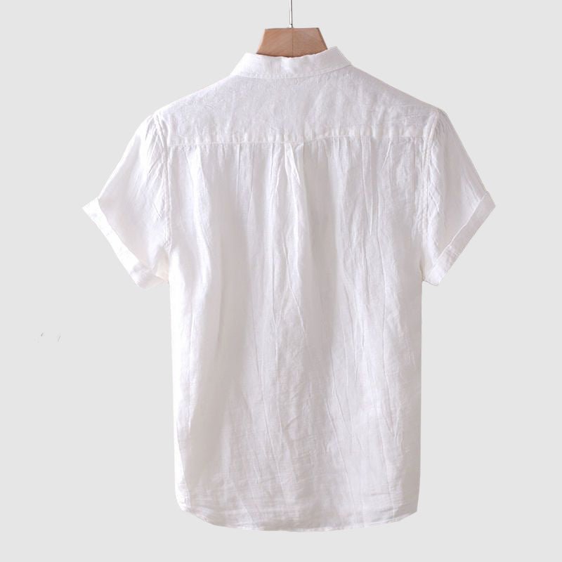 Men's Textured Short-Sleeve Shirt