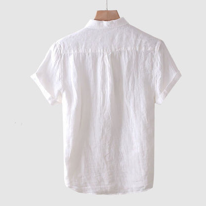 Men's Textured Short-Sleeve Shirt