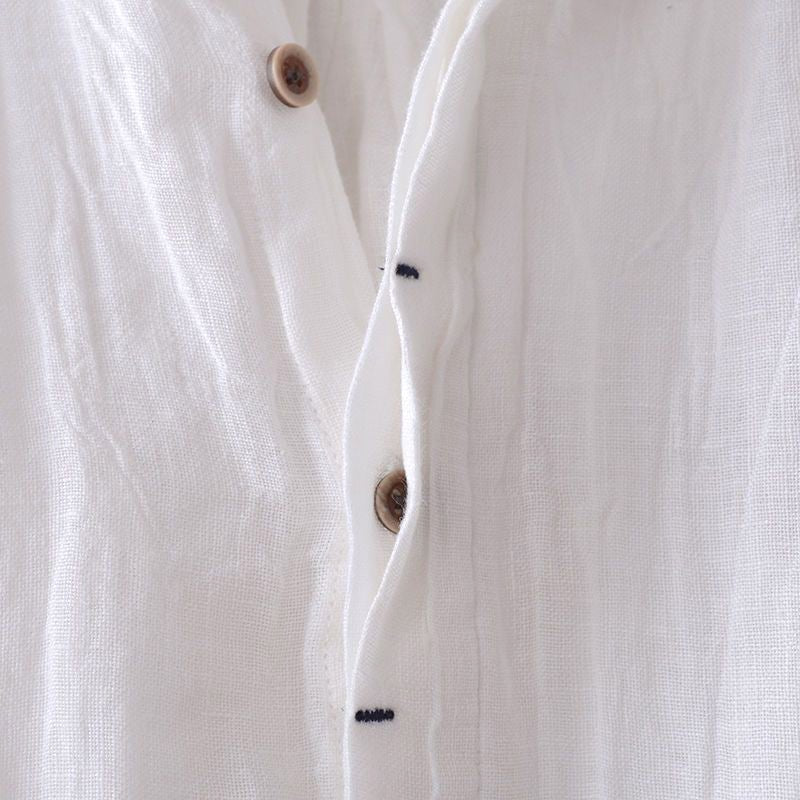 Men's Textured Short-Sleeve Shirt
