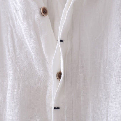 Men's Textured Short-Sleeve Shirt