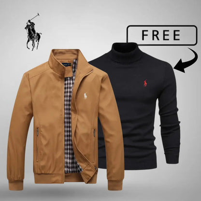 Men's Zip Jacket & Layering Top Set