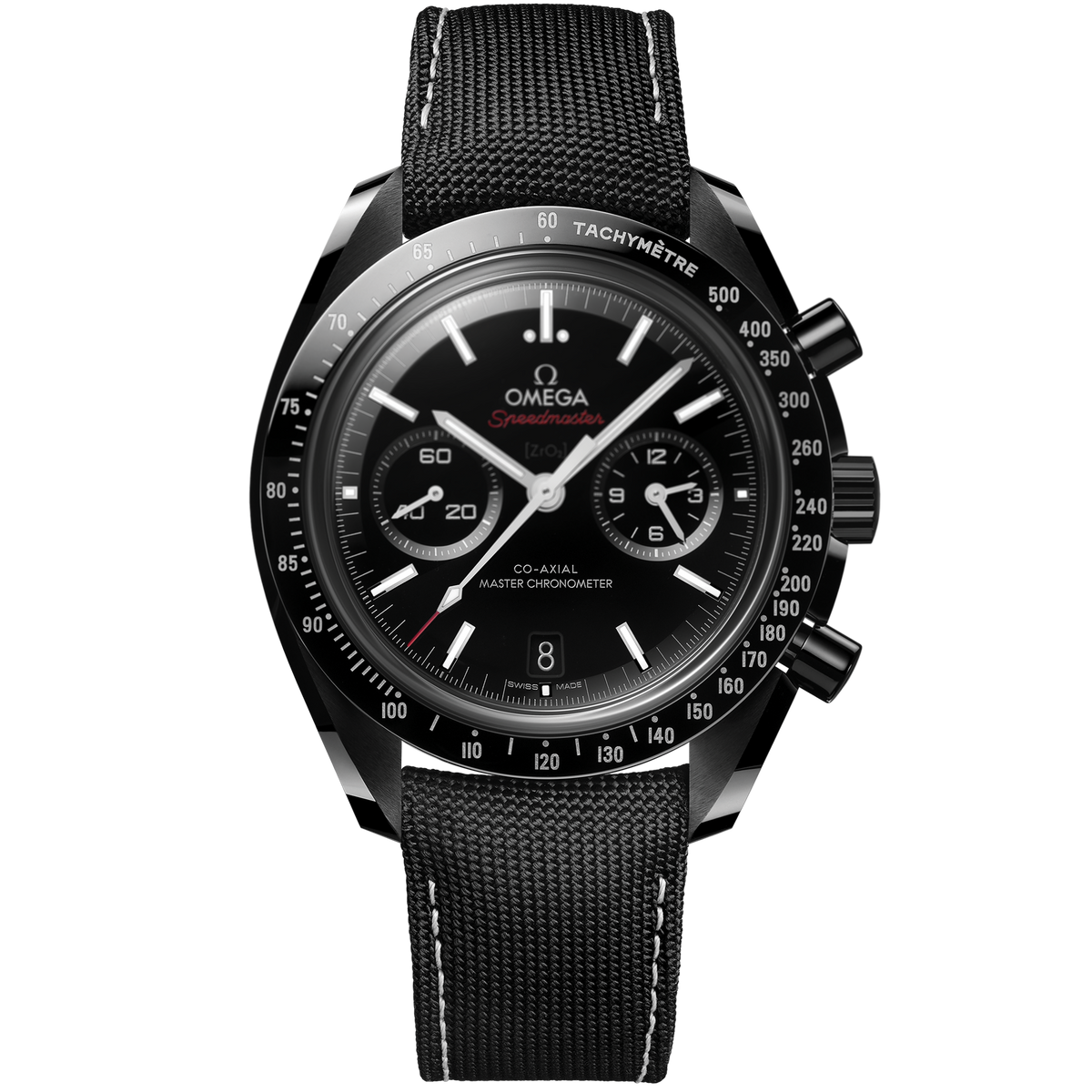 Speedmaster Dark Side of the Moon 44.25mm Nylon Strap – Premium Edition