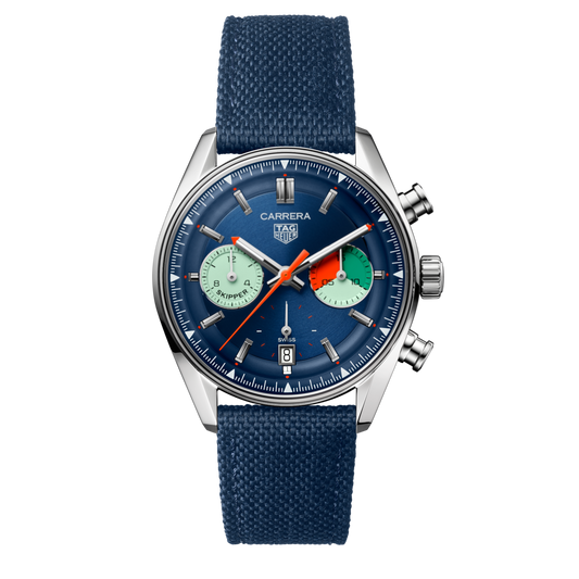 TAG Heuer Carrera Skipper 39mm – Silver-Tone