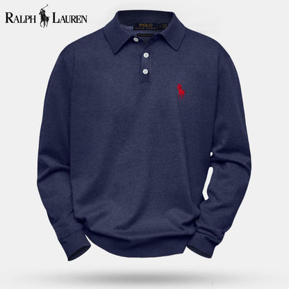 RL Cable-Knit Wool Knit Sweater