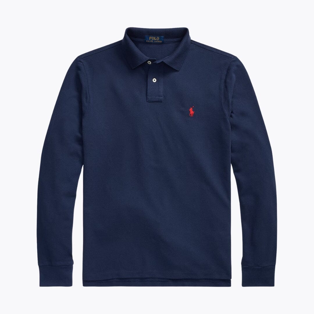 Men's Long-Sleeve Polo Shirt