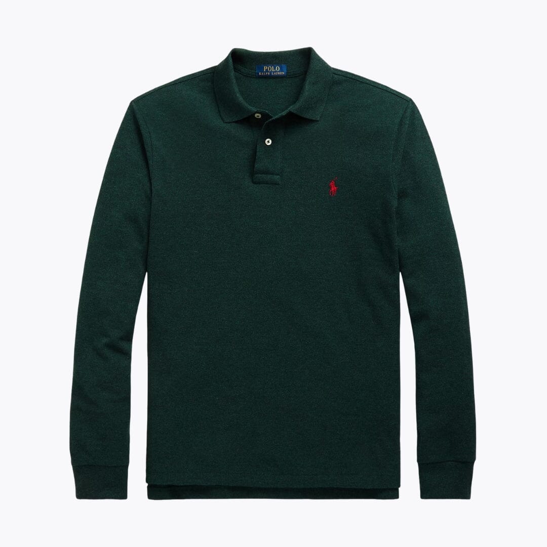 Men's Long-Sleeve Polo Shirt