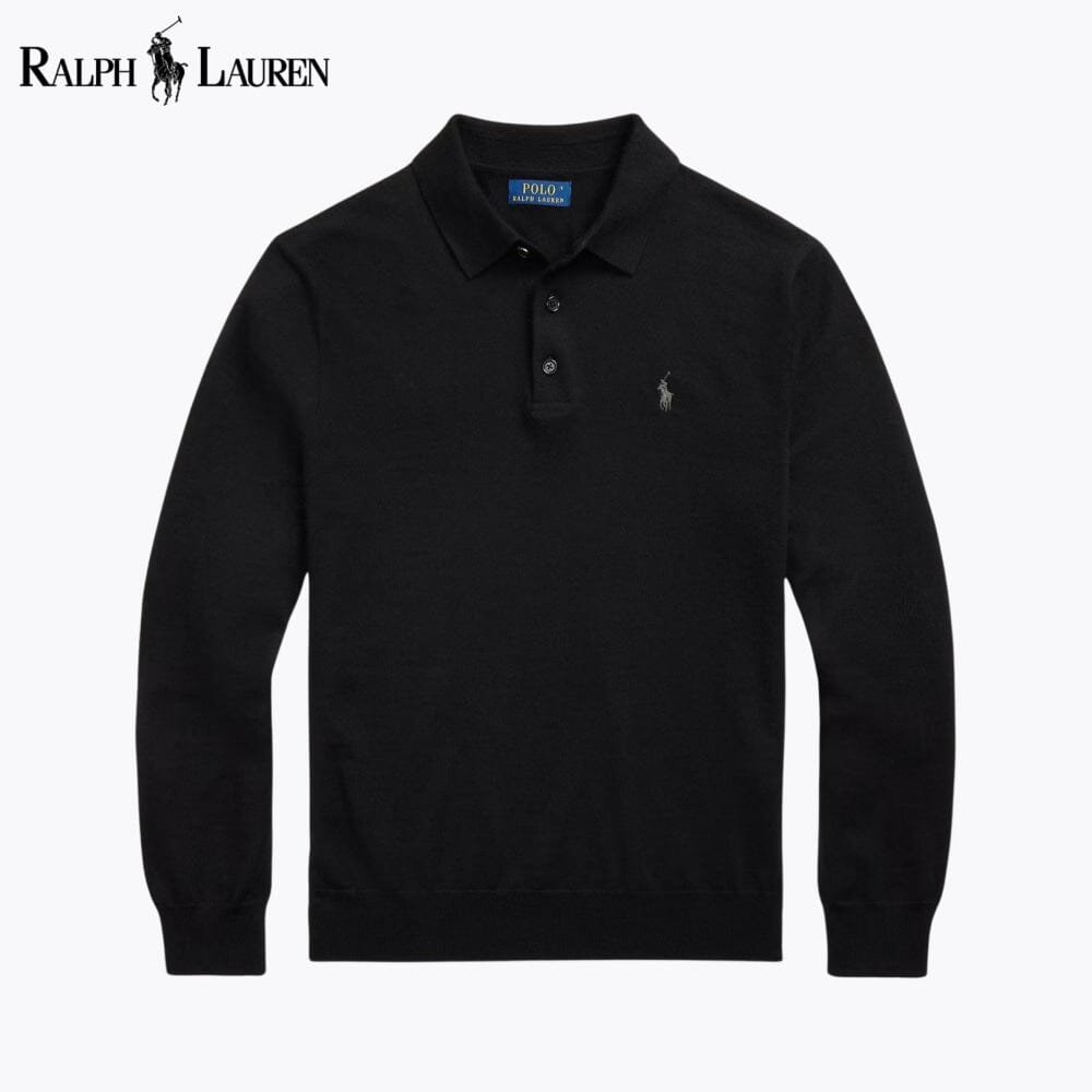 Men's Polo-Collar Jumper