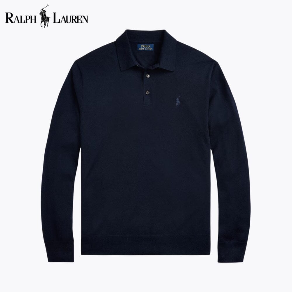 Men's Polo-Collar Jumper