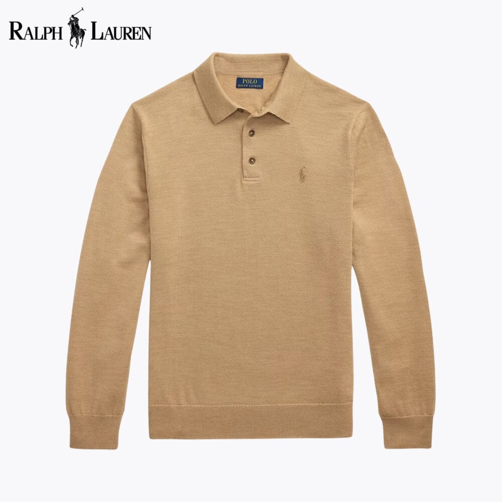 Men's Polo-Collar Jumper
