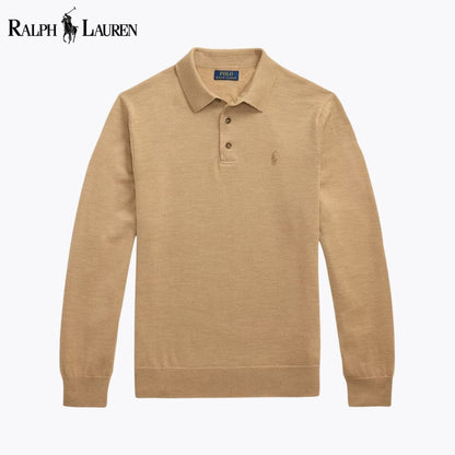 Men's Polo-Collar Jumper