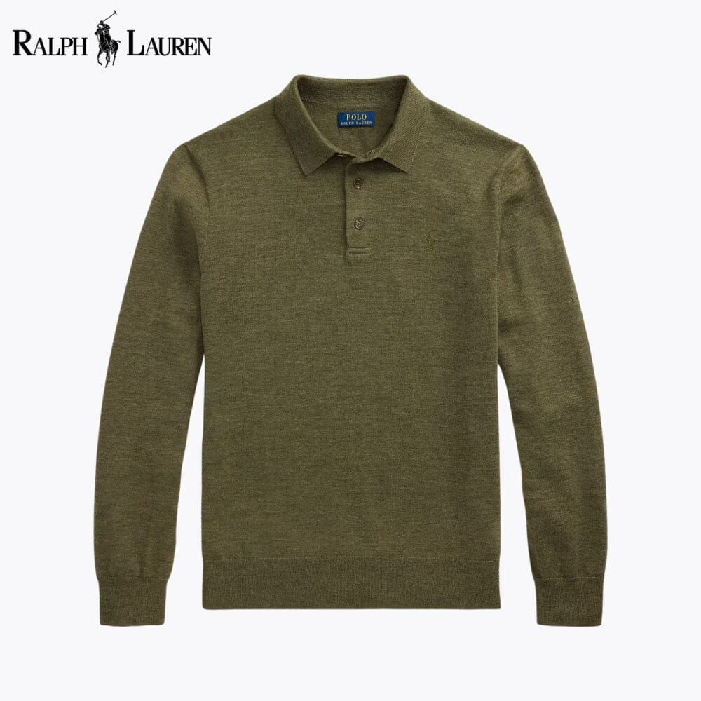 Men's Polo-Collar Jumper
